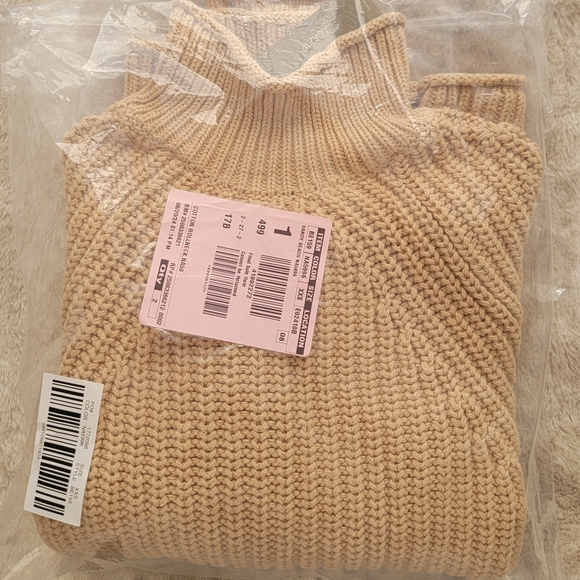 NWT J. Crew Relaxed Rollneck sweater, XXS - Picture 8 of 8